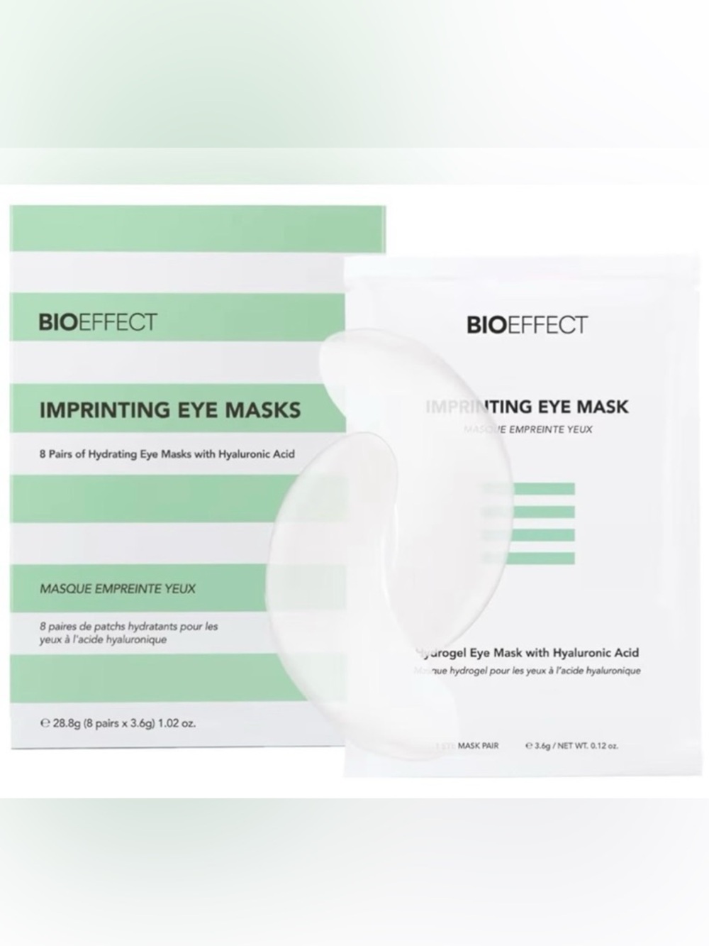 Bioeffect Hydrogel Hyaluronic Acid Imprinting Eye Mask